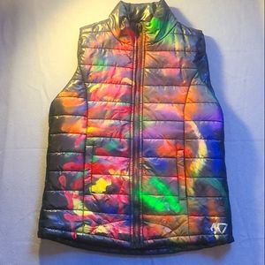 A custom puffer vest